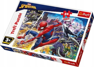 SPIDERMAN - ND17_PU-8386 Puzzle 24-maxi nebojácne spider-m