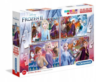 Elsa Frozen - ND17_PU-8846 Clementoni Puzzle 20 + 60 + 100 + 180EL FRO