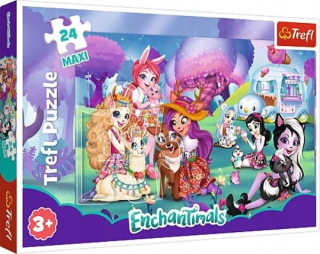 ENCHANTIMALS - ND17_PU-8904 Puzzle 24 Maxi Veselý deň Enchantim