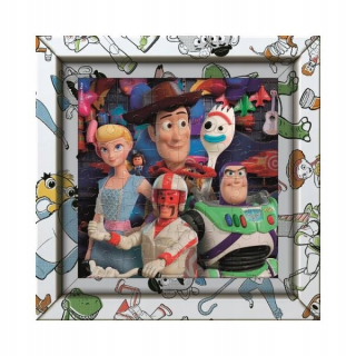 TOY STORY - ND17_PU-9168 CLEMENTONI Puzzle 60el Rám