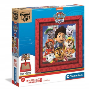 PAW Patrol - ND17_PU-9764 Clementoni Puzzle 60el Rám Me Up Pa