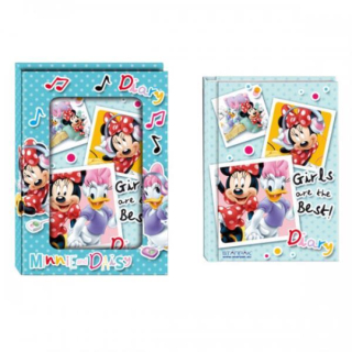 Minnie Mouse - ND17_SZ-47130 Zatvorený denník 170x125 Minnie. S