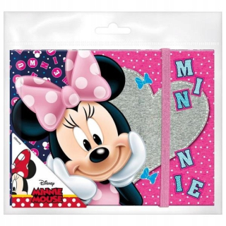 Minnie Mouse - ND17_SZ-60642 Denník s Eraser B Minnie Derform
