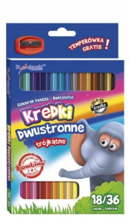 ND17_SZ-63156 Dva-String CRAYONS. 18/36KOL. Trojuholník 1