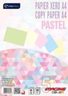 ND17_SZ-63471 Papier Kopírovanie A4 100K 80 g 5KOL pastel