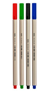 ND17_SZ-65377 Fineliner šesťuholník 0,7 mm 4, TETIS