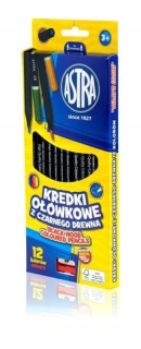 ND17_SZ-65694 Šesťhranné ceruzky čierne drevo