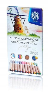 ND17_SZ-65699 Ceruzky CRAYONS 12 KOL DER. céder