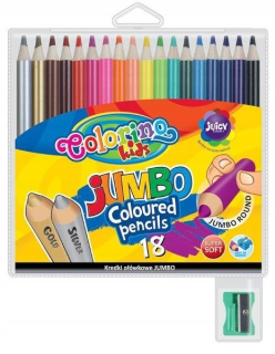 ND17_SZ-72839 ceruzky crayons road jumbo 18 kol