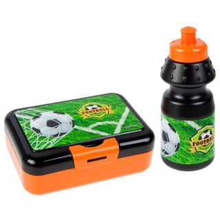 ND17_SZ-73265 Fľaša + raňajkový box Football