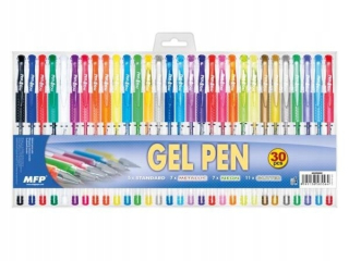 ND17_SZ-73380 gel pens mfp 30 farby GX10