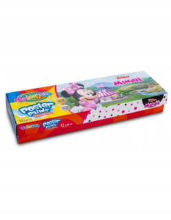 Minnie Mouse - ND17_SZ-75424 Poster Farby 12 farieb 20ml Colo