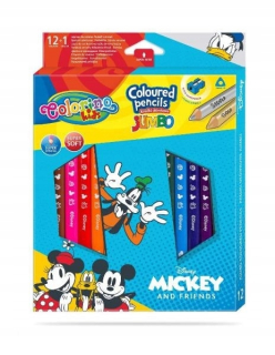 ND17_SZ-75454 ceruzky CRAYONS TRIUGULAR JUMBO 12 S