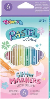 ND17_SZ-75475 Flamers 6 Farebné Glitter Pastel