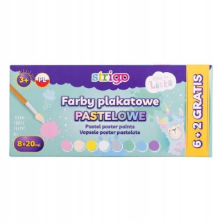ND17_SZ-75988 plagát farby 8 farieb, pastel