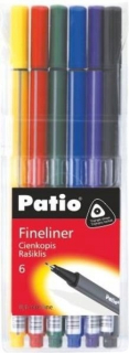 ND17_SZ-76709 TIFTPIS TRIO FINELINER 6 FARBY P