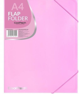 ND17_SZ-76715 Priečinok na A4 Eraser Pink Pastel CoO