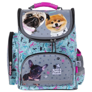 Aktovka školská taška - ND17_SZ-76839 Ergonomická Satchel MB CLEO a FRA