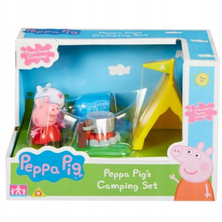 Pepa Pig - ND17_ZA-95987 Peppa Camping Kit + Obrázky a AKC.
