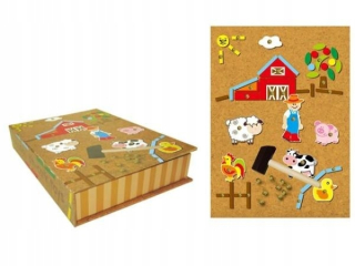 ND17_ZA-96795 Cork puzzle s kolíkmi - ďaleko