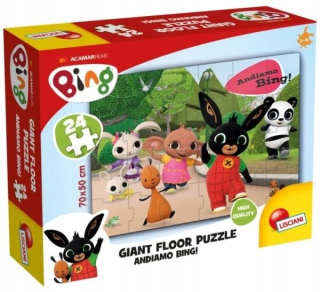 BING A PRIATELIA - ND17_ZB-113892 Bing obrovské 24elové puzzle
