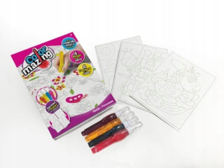 ND17_ZB-117447 Formatex Colormazing Kvety a kniha