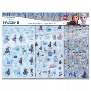 Elsa Frozen - ND17_ZB-118794 Land of ICE 2 Set 400 samolepky
