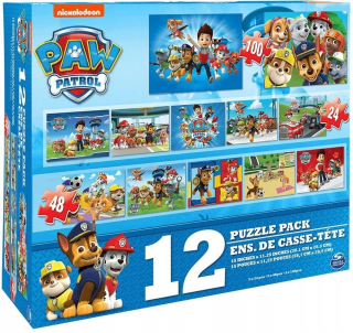PAW Patrol - ND17_ZB-119558 Paw Patrol / PSI Puzzle 12W1