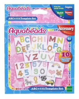 ND17_ZB-119859 Aquabeads ABC 123 Šablóny
