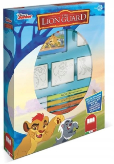 Leví kráľ - ND17_ZB-123421 Známky 4ks King Lion 27946 Multi