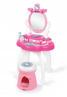 HELLO KITTY ND17_ZB-124148 Dressing Table 2in1 Ahoj Kitty Smoby