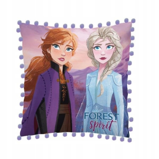 Elsa Frozen - ND17_ZB-126290 3D vankúš Frozen II 35x35 cm Diak
