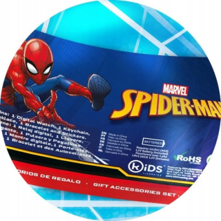 SPIDERMAN - ND17_ZB-126691 Digitálne hodinky s príslušenstvom SPIDE