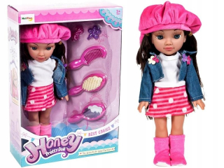 STEFFI bábika - ND21_105984 Doll 36cm Brunetka s príslušenstvom pre C