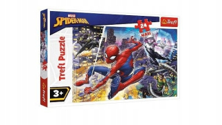 Superman - Nd22 _ *** TREFL puzzle 24Maxi nebojácne. Pavúčí muž