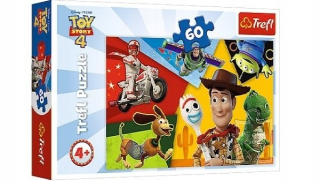 TOY STORY - ND22 _ *** TREFL puzzle 60 vytvorené na toy st