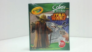 ND22_CRAYOLA Star Wars maľovanky + nálepky 5876