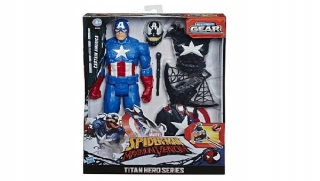 SPIDERMAN - ND22_IM Spiderman VENOM-FIGURKA kapitán America E8