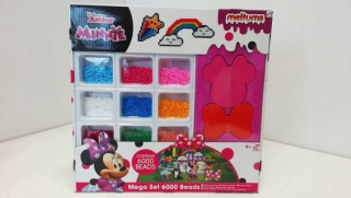 Minnie Mouse - ND22_innie korálky SET 6000PC + AKC DMM10-467