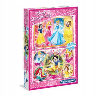 ND38_395573 Clementoni - Puzzle Princess 2x60 ELE.
