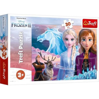 Elsa Frozen - ND38_448076 TREFL - Puzzle Frozen 2 Odawaga Sisters