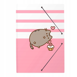 Pusheen - ND38_CPPA4038 PACKEEN - ROSE COLLECTION FOLDER GUM