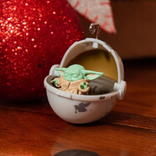 STAR WARS - ND38_NS2440 Star Wars - Vianočné Ornament Baby Yod