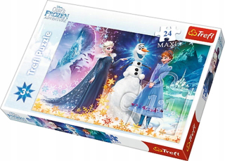 Elsa Frozen - ND39_408623-Puzzle 24EL TREFL 14265 MAXI IN SWIETL