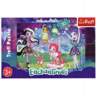 ENCHANTIMALS - ND39_421810 -Puzzle 30EL TREFL 18236 Magic Swiat
