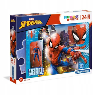 SPIDERMAN - ND39_435228 -Puzzle 24el CLM 28507 Maxi Spiderman