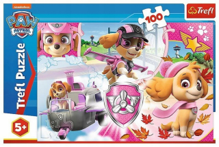 PAW Patrol - ND39_446405 -Puzzle 100el TREFL 16368 SKAY v akcii