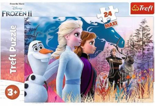 Elsa Frozen - ND39_448071 PG -Puzzle 24EL TREFL 14298 Maxi Magic