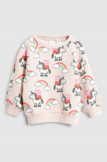 Pepa Pig - NEXT_ Roztomilá mikina Peppa Pig_ 1.5-2L_ 92_NOW