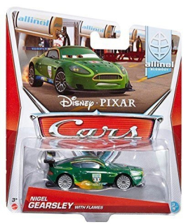 McQueen - Nigel s plameňmi Spyder Cars 1:55 Mattel